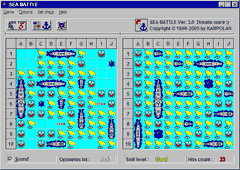 Free Sea Battle (battleship) game screenshot