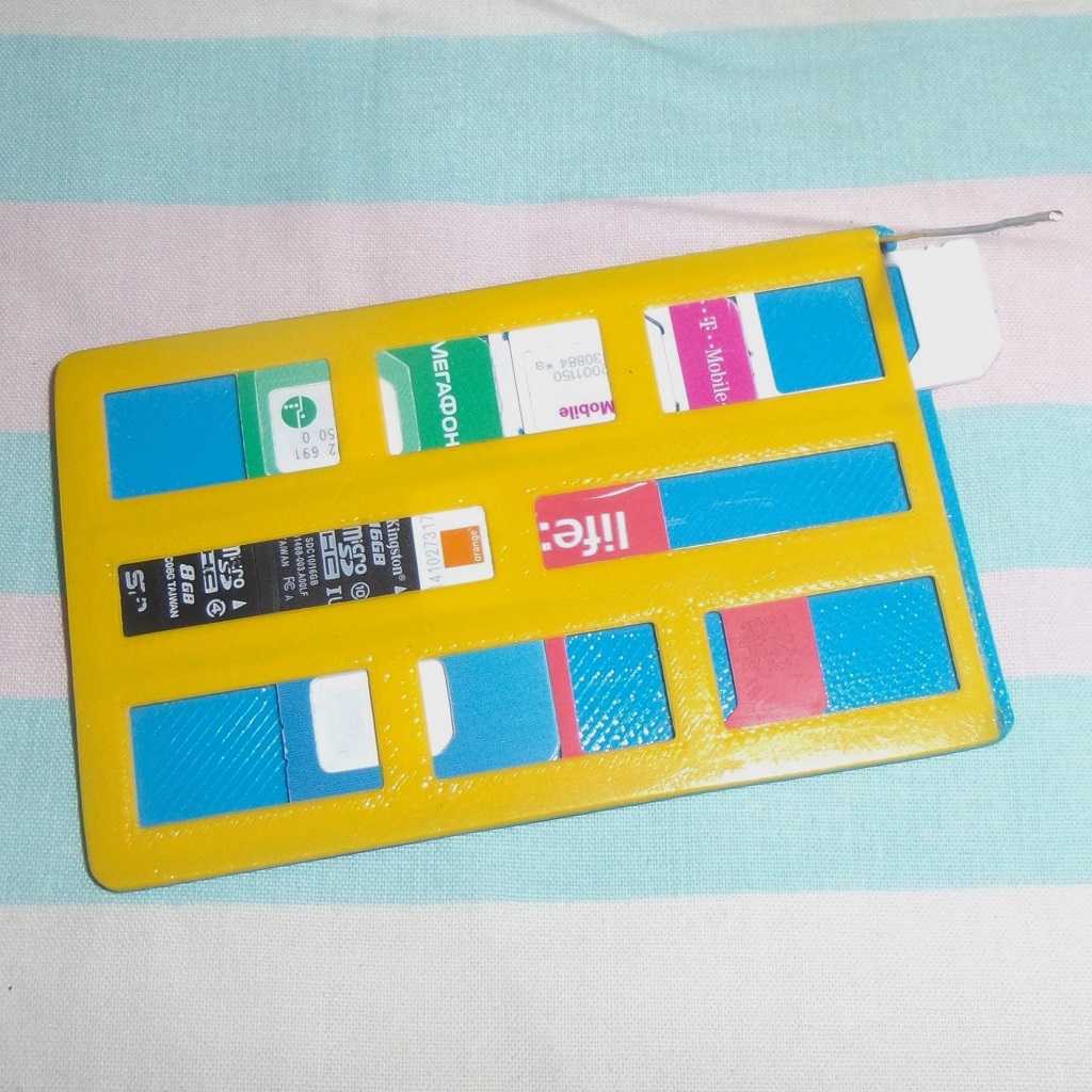 Thinniest SIM Cards holder on the market